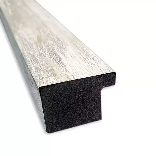 Specchio da parete con cornice stretta in metallo craquelé, 30" x 24", argento - Amanti Art: Bordi smussati, cornice in polistirolo, nessun montaggio