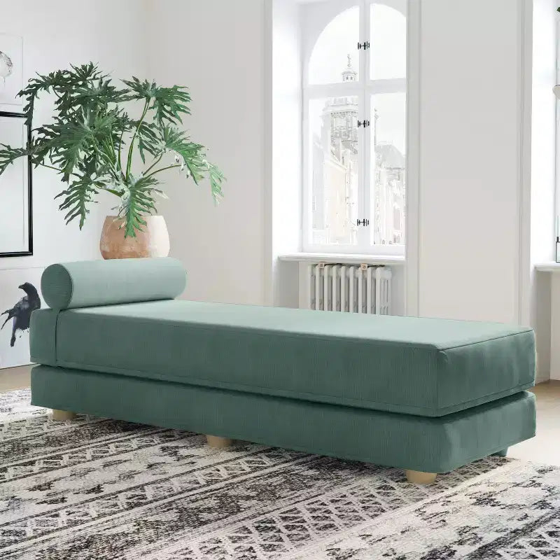 Divano Letto Matrimoniale Pieghevole con Materasso in Microvelluto e Schiuma CertiPUR-US