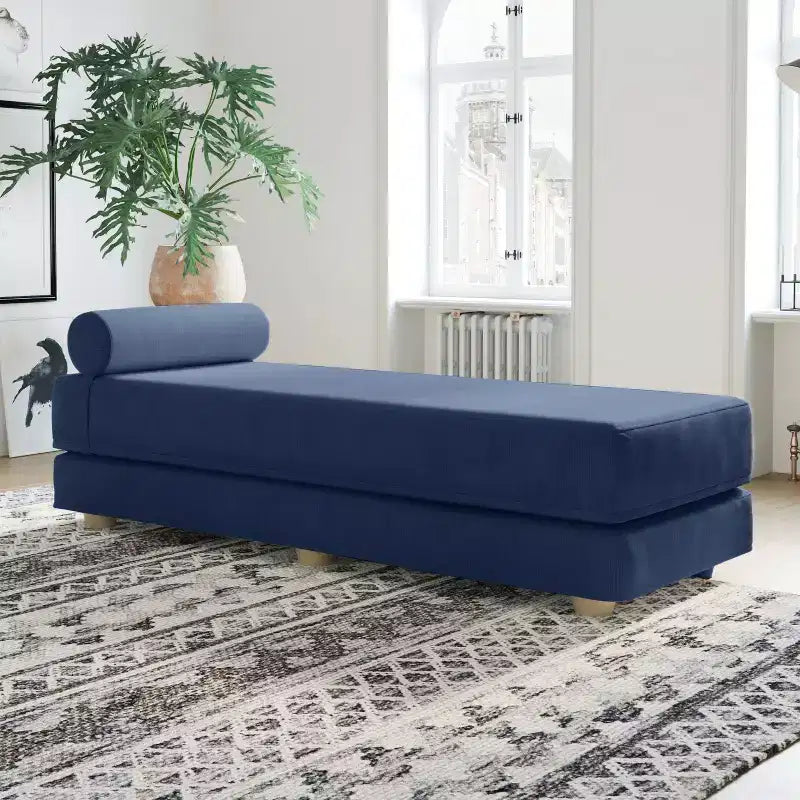 Divano Letto Matrimoniale Pieghevole con Materasso in Microvelluto e Schiuma CertiPUR-US