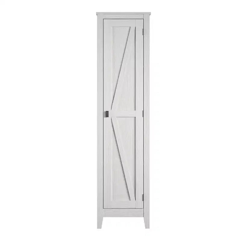 Mobiletto dispensa stile rustico da 18" con 4 ripiani – Stile "Barn", 71,9" H