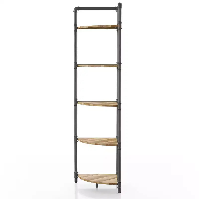 Sedia Adirondack in Legno Giantex – Sedia Sdraio da Esterno per Patio con Portabicchieri, Naturale