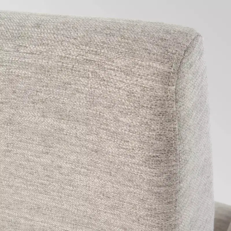 Poltrona reclinabile a spinta contemporanea – Imbottita, capacità 113 kg, struttura in legno