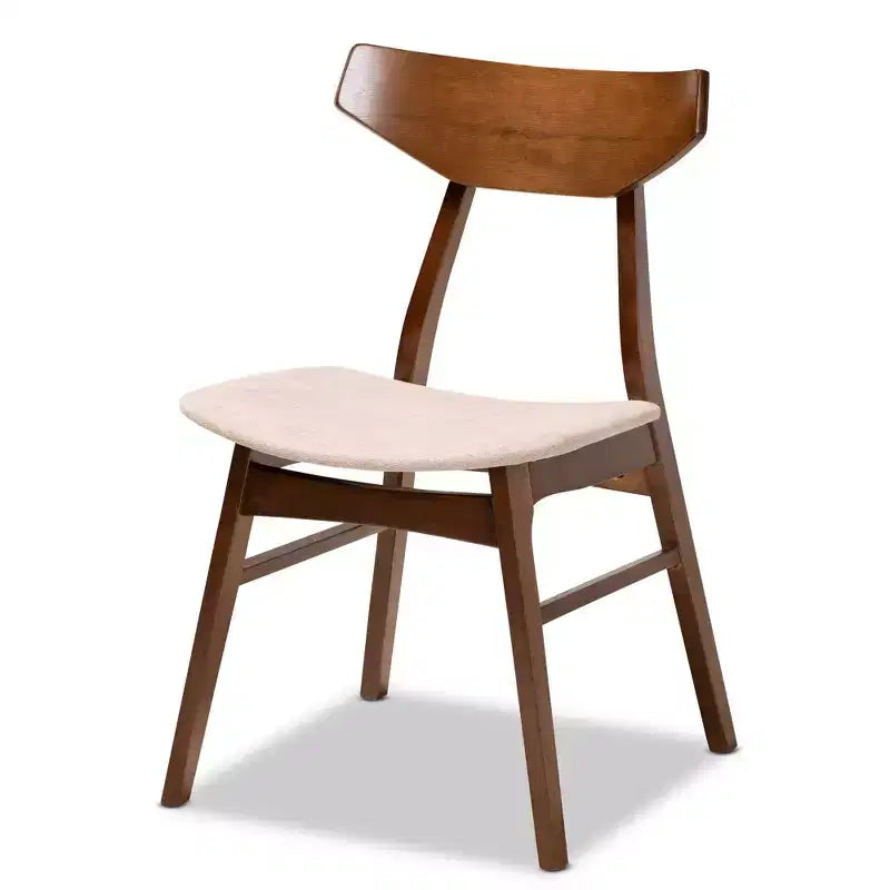 Set di 4 sedie da pranzo Danica – Sedie laterali moderne imbottite per sala da pranzo