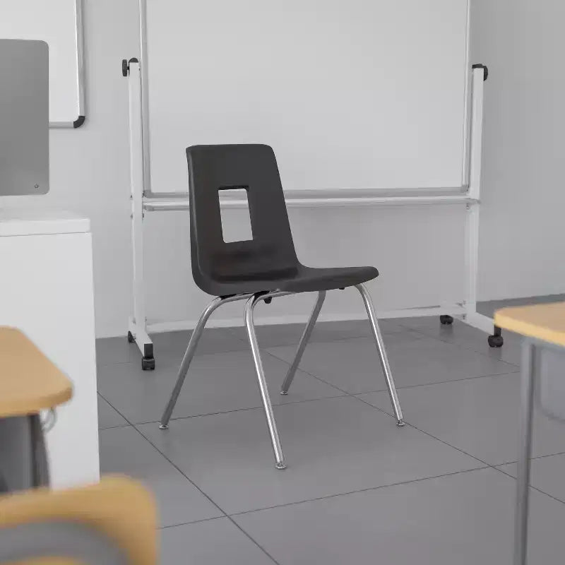 Sedia scolastica impilabile per studenti Flash Furniture Advantage - 18 pollici