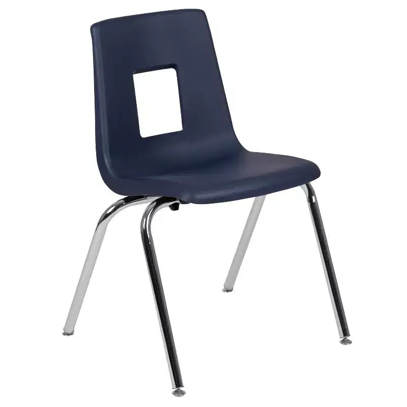 Sedia scolastica impilabile per studenti Flash Furniture Advantage - 18 pollici