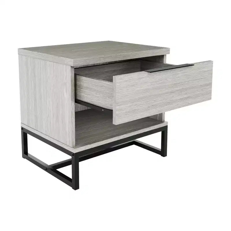 Comodino moderno con cassetto – Comodino con cassetto, design contemporaneo