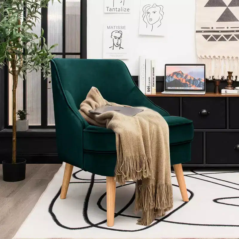 Letto imbottito con piattaforma Lark Manor – Testiera capitonné, nessuna rete a molle richiesta