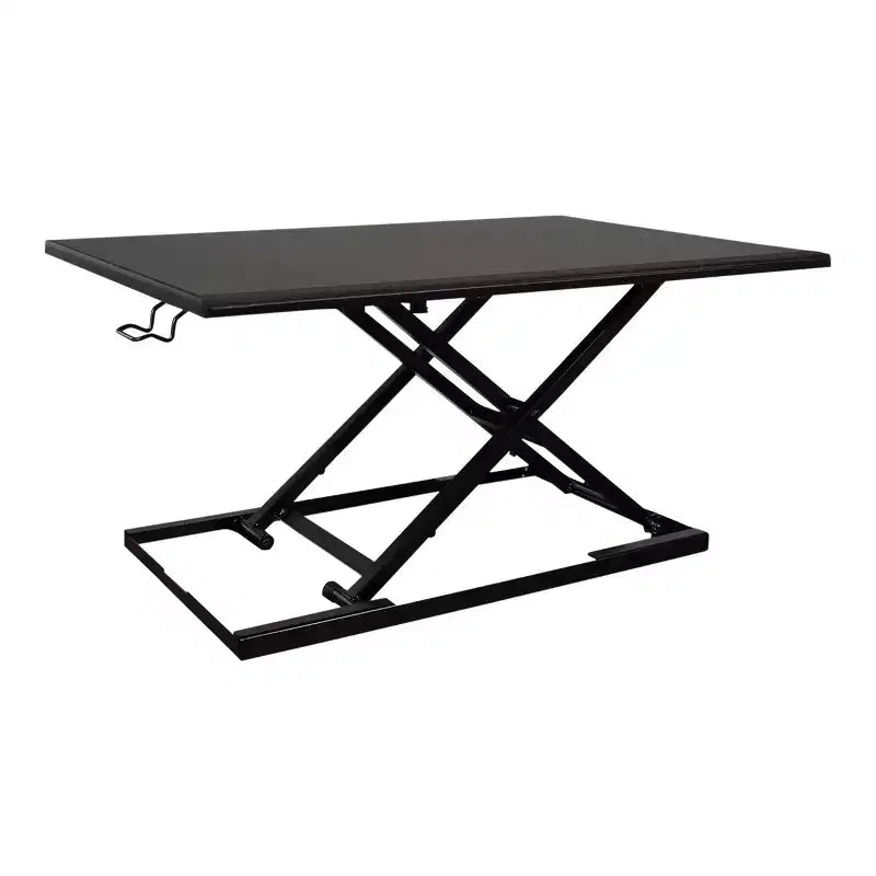 Stand Up Desk Store AirRise Convertitore per scrivania regolabile in altezza con supporto per monitor