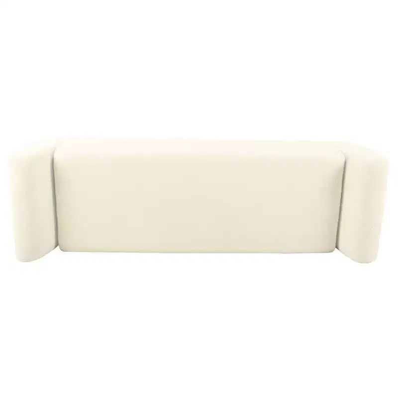 Panca Contenitore Moderna HomePop con Gambe in Legno