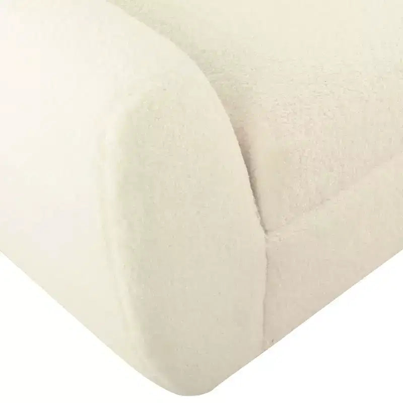 Panca Contenitore Moderna HomePop con Gambe in Legno