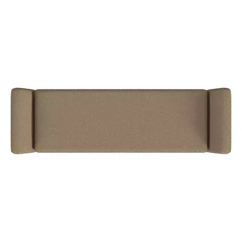 Panca Contenitore Moderna HomePop con Gambe in Legno